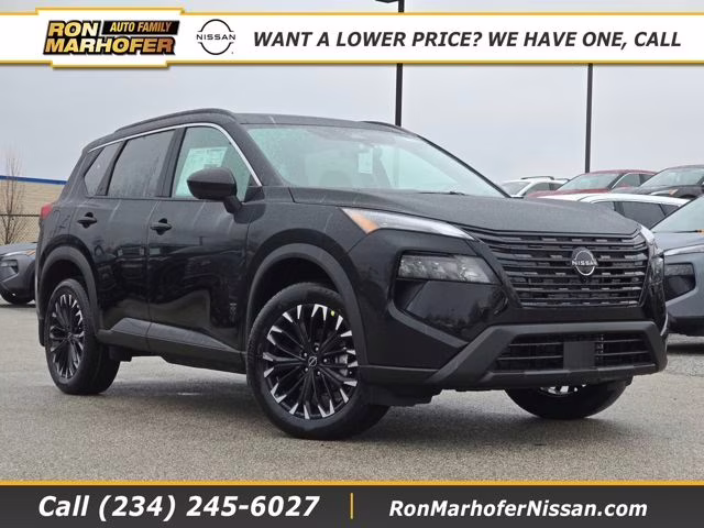 2026 Super Black Nissan Rogue Dark Armor AWD SUV