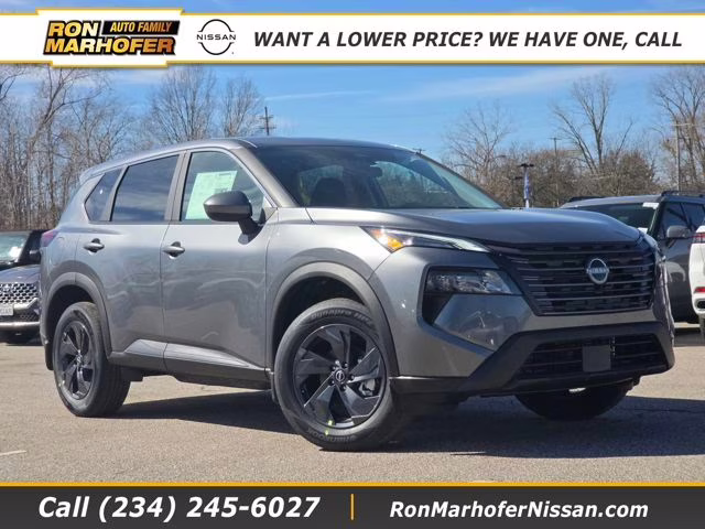 2026 Gun Metallic Nissan Rogue SV AWD SUV