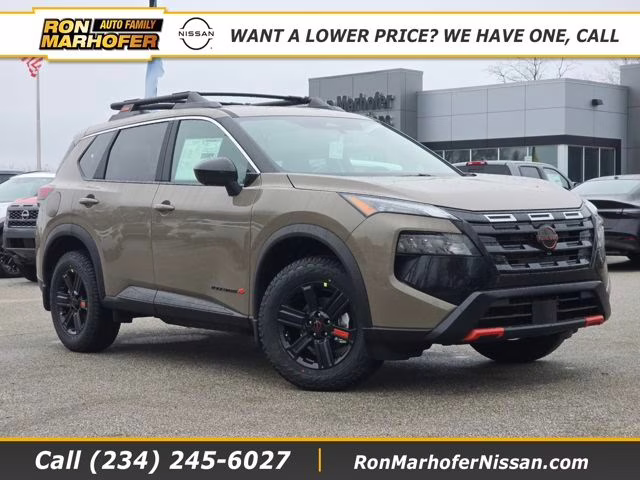 2026 Baja Storm Metallic Nissan Rogue Rock Creek AWD SUV