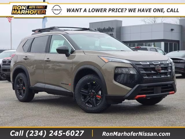 2026 Baja Storm Metallic Nissan Rogue Rock Creek AWD SUV