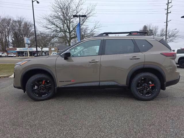 2026 Baja Storm Metallic Nissan Rogue Rock Creek AWD SUV