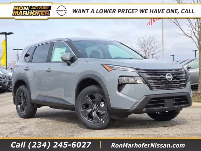2026 Boulder Gray Pearl Nissan Rogue SV AWD SUV