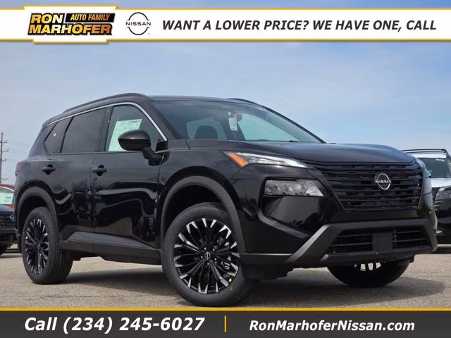 2026 Super Black Nissan Rogue Dark Armor AWD SUV