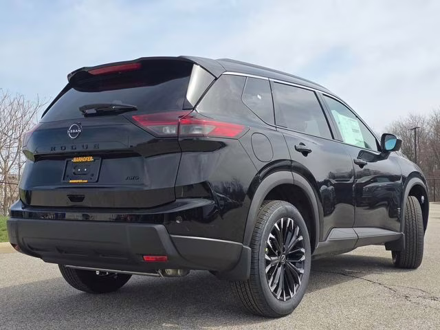 2026 Super Black Nissan Rogue Dark Armor AWD SUV
