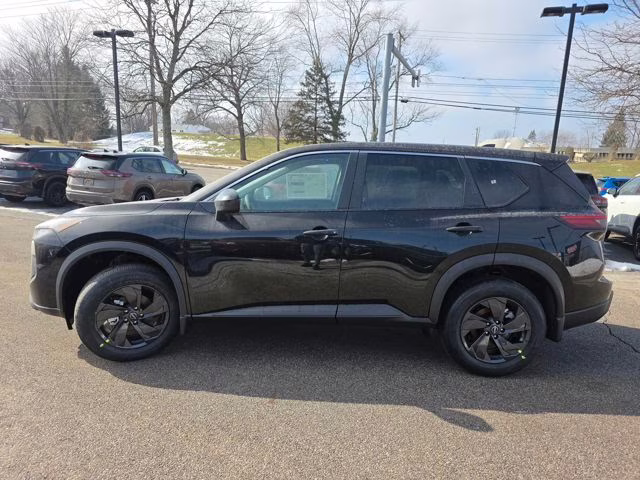 2026 Super Black Nissan Rogue SV AWD SUV
