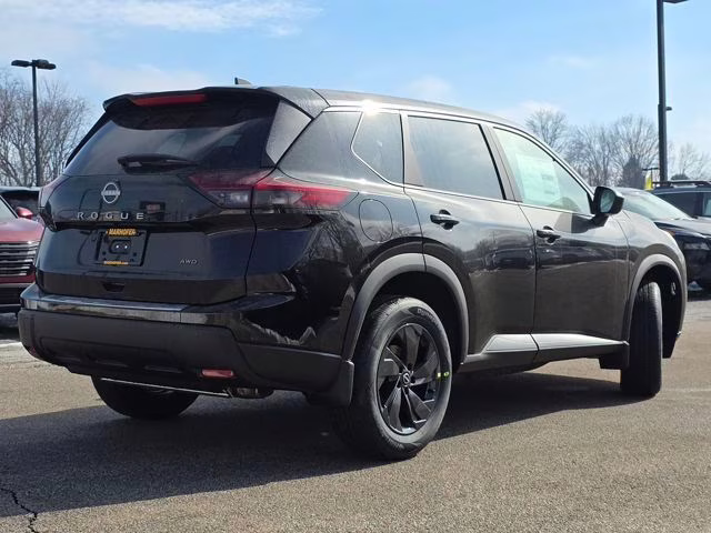 2026 Super Black Nissan Rogue SV AWD SUV