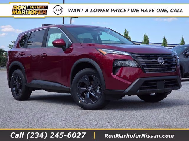 2026 Scarlet Ember Tintcoat Nissan Rogue SV AWD SUV