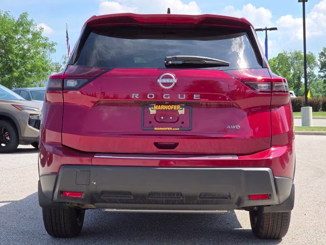 2026 Scarlet Ember Tintcoat Nissan Rogue SV AWD SUV