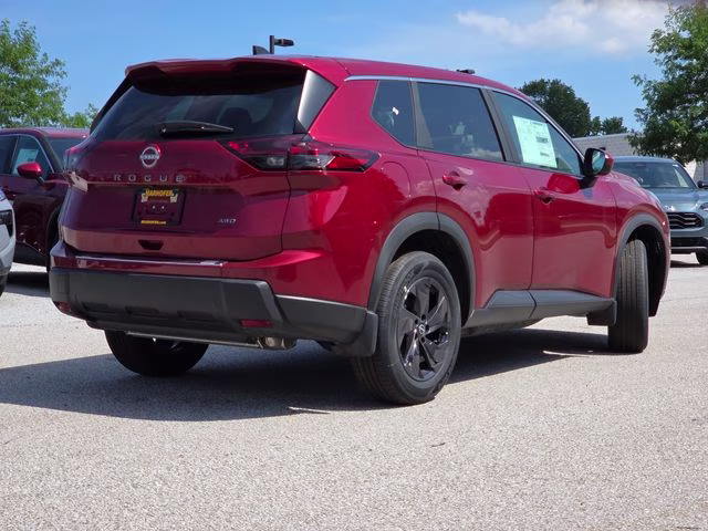 2026 Scarlet Ember Tintcoat Nissan Rogue SV AWD SUV