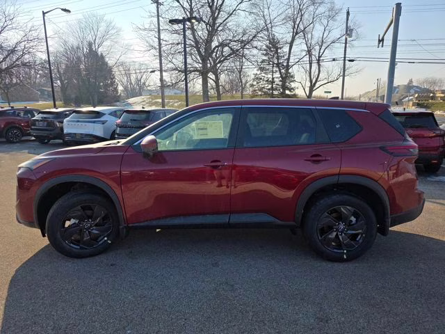 2026 Scarlet Ember Tintcoat Nissan Rogue SV AWD SUV