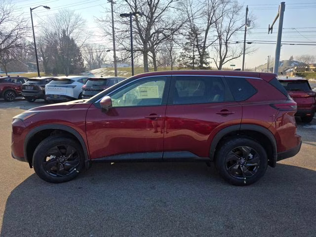 2026 Scarlet Ember Tintcoat Nissan Rogue SV AWD SUV