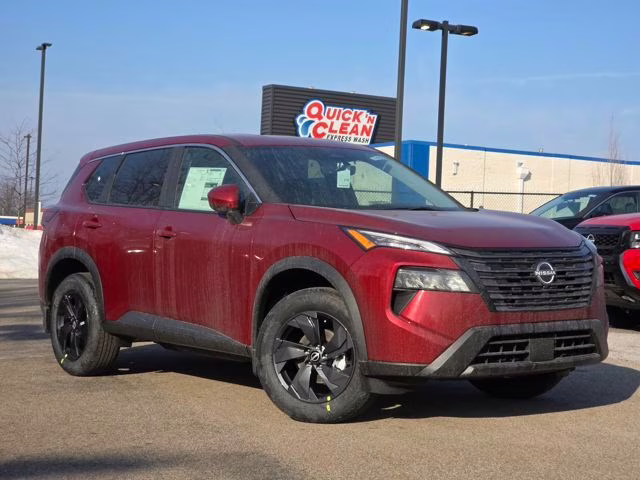 2026 Scarlet Ember Tintcoat Nissan Rogue SV AWD SUV