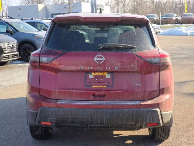 2026 Scarlet Ember Tintcoat Nissan Rogue SV AWD SUV