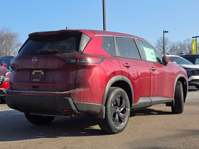 2026 Scarlet Ember Tintcoat Nissan Rogue SV AWD SUV