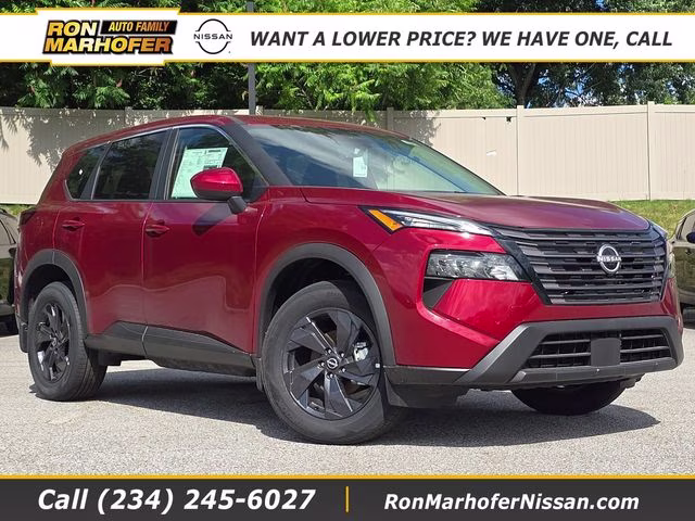 2026 Scarlet Ember Tintcoat Nissan Rogue SV AWD SUV
