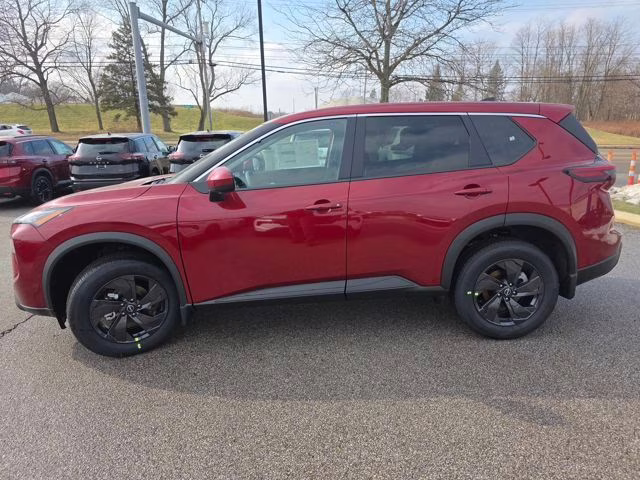 2026 Scarlet Ember Tintcoat Nissan Rogue SV AWD SUV