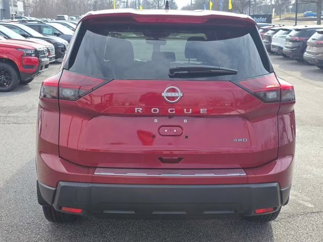 2026 Scarlet Ember Tintcoat Nissan Rogue SV AWD SUV