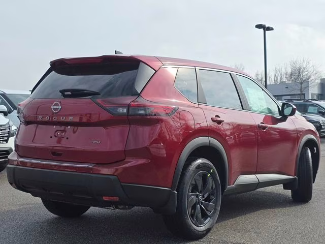 2026 Scarlet Ember Tintcoat Nissan Rogue SV AWD SUV
