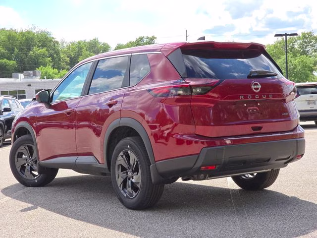 2026 Scarlet Ember Tintcoat Nissan Rogue SV AWD SUV