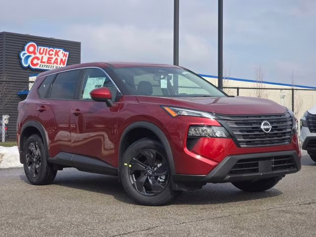2026 Scarlet Ember Tintcoat Nissan Rogue SV AWD SUV