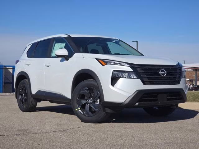 2026 Everest White Pearl Tricoat Nissan Rogue SV AWD SUV
