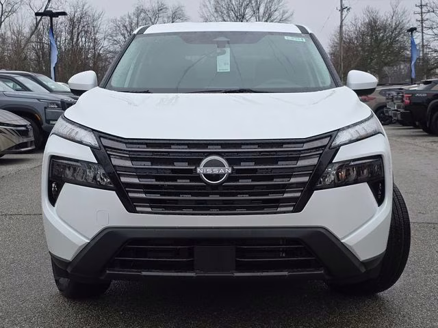 2026 Everest White Pearl Tricoat Nissan Rogue SV AWD SUV
