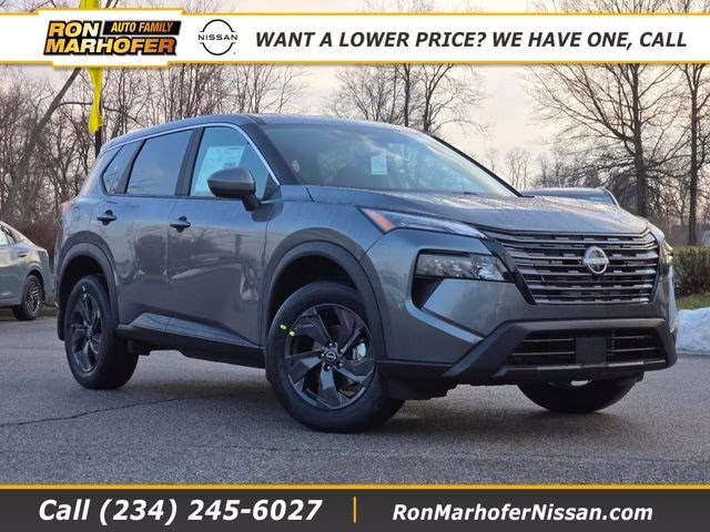2026 Gun Metallic Nissan Rogue SV AWD SUV
