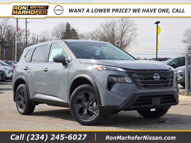2026 Boulder Gray Pearl Nissan Rogue SV AWD SUV