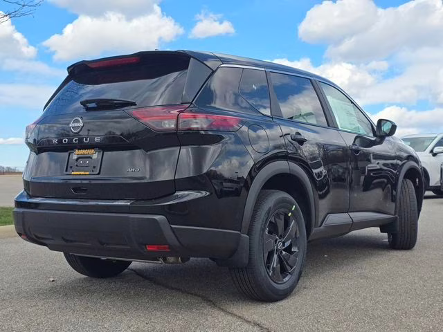 2026 Super Black Nissan Rogue SV AWD SUV
