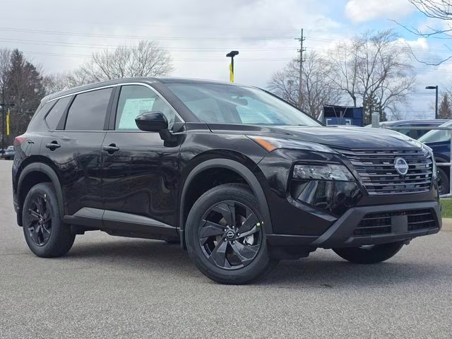 2026 Super Black Nissan Rogue SV AWD SUV