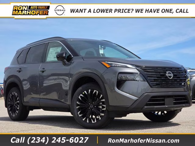 2026 Gun Metallic Nissan Rogue Dark Armor AWD SUV