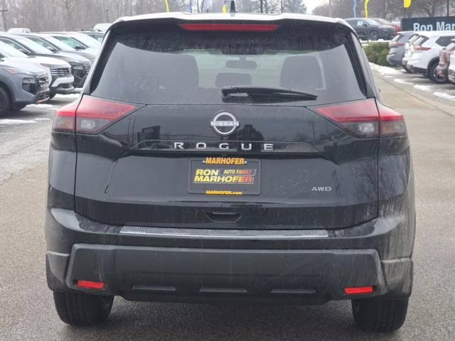 2026 Super Black Nissan Rogue SV AWD SUV