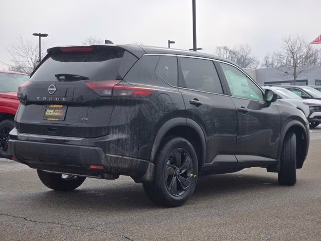 2026 Super Black Nissan Rogue SV AWD SUV