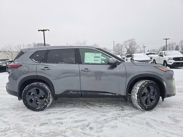 2026 Gun Metallic Nissan Rogue SV AWD SUV