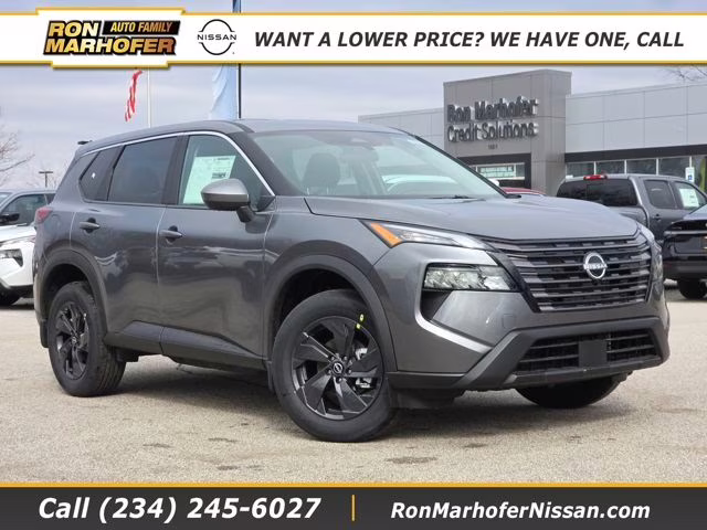 2026 Gun Metallic Nissan Rogue SV AWD SUV