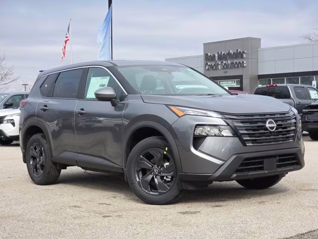 2026 Gun Metallic Nissan Rogue SV AWD SUV