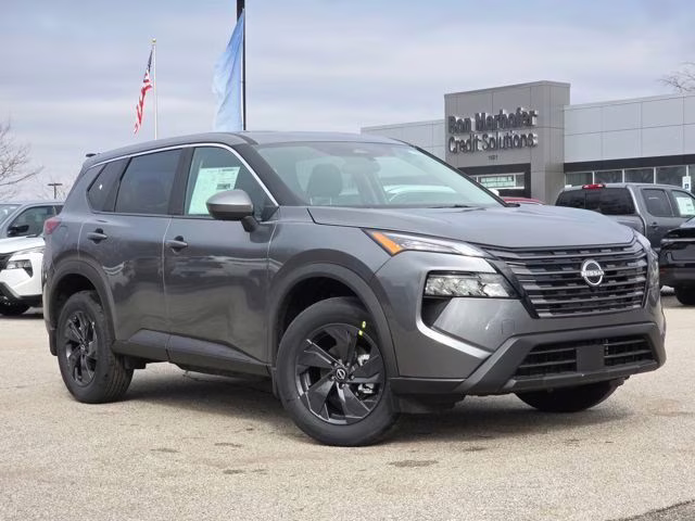 2026 Gun Metallic Nissan Rogue SV AWD SUV