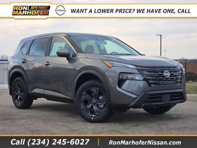 2026 Gun Metallic Nissan Rogue SV AWD SUV