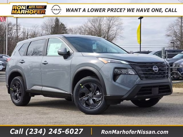 2026 Boulder Gray Pearl Nissan Rogue SV AWD SUV