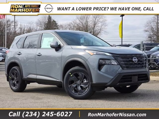 2026 Boulder Gray Pearl Nissan Rogue SV AWD SUV