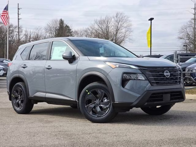 2026 Boulder Gray Pearl Nissan Rogue SV AWD SUV