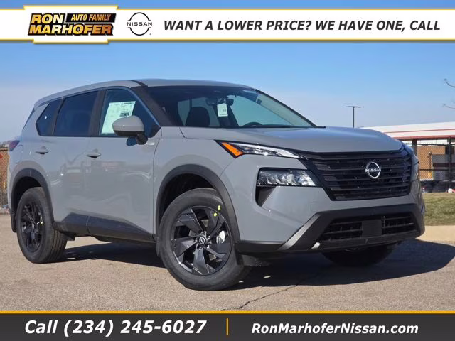 2026 Boulder Gray Pearl Nissan Rogue SV AWD SUV