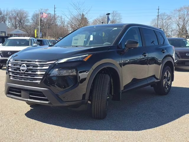 2026 Super Black Nissan Rogue SV AWD SUV