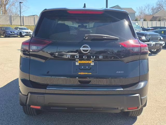 2026 Super Black Nissan Rogue SV AWD SUV