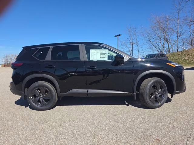 2026 Super Black Nissan Rogue SV AWD SUV