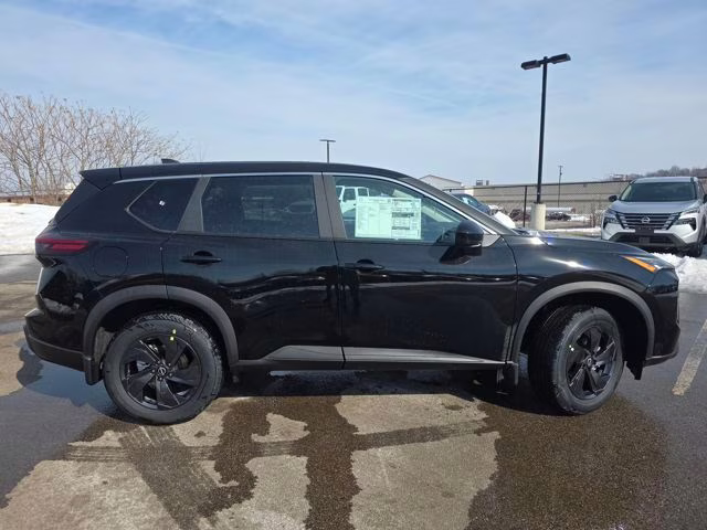 2026 Super Black Nissan Rogue SV AWD SUV