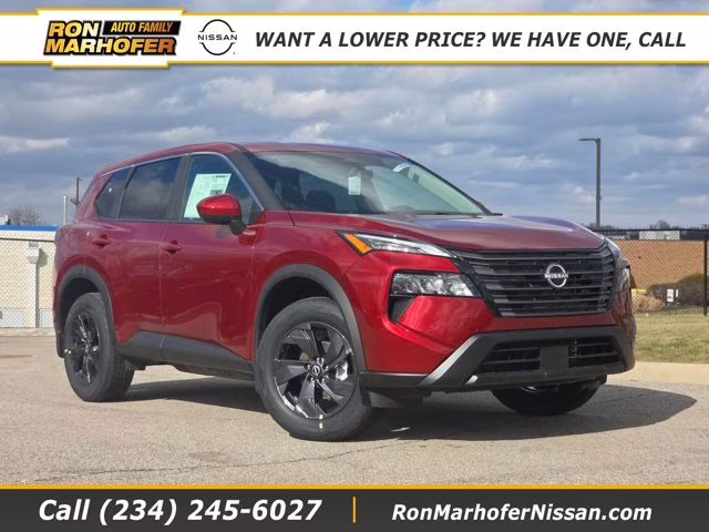 2026 Scarlet Ember Tintcoat Nissan Rogue SV AWD SUV