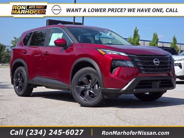 2026 Scarlet Ember Tintcoat Nissan Rogue SV AWD SUV