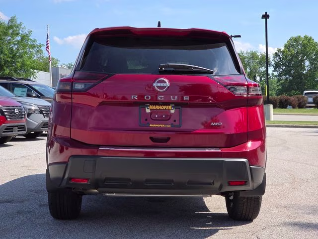 2026 Scarlet Ember Tintcoat Nissan Rogue SV AWD SUV