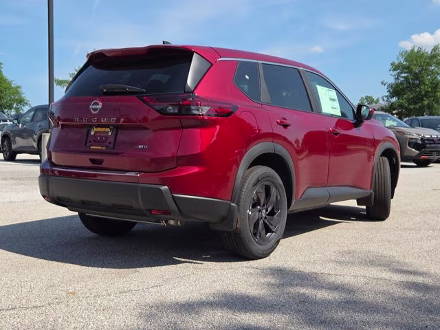 2026 Scarlet Ember Tintcoat Nissan Rogue SV AWD SUV
